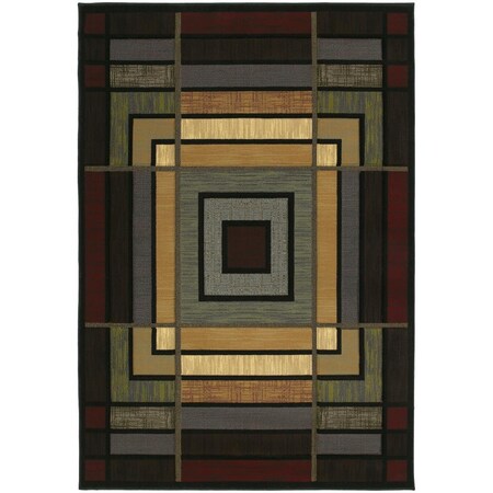 United Weavers 7 ft. 10 in. x 10 ft. 6 in. Contours Ambience Oversize Rug, Smoke Blue 510 25066 912